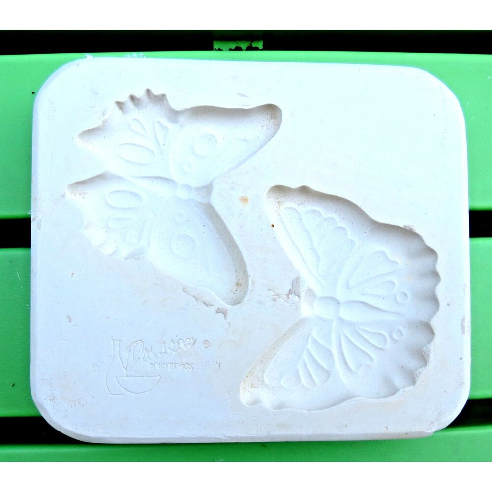 Duncan Vintage 1984 Butteryfly Magnet Holder Mold #117E